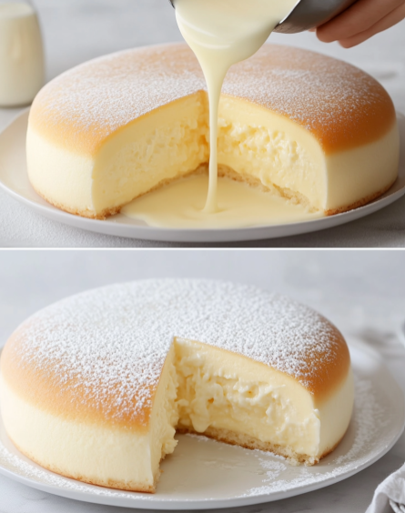 Fluffy Japanese Cheesecake: The Dreamiest Dessert You’ll Ever Make! 🍰