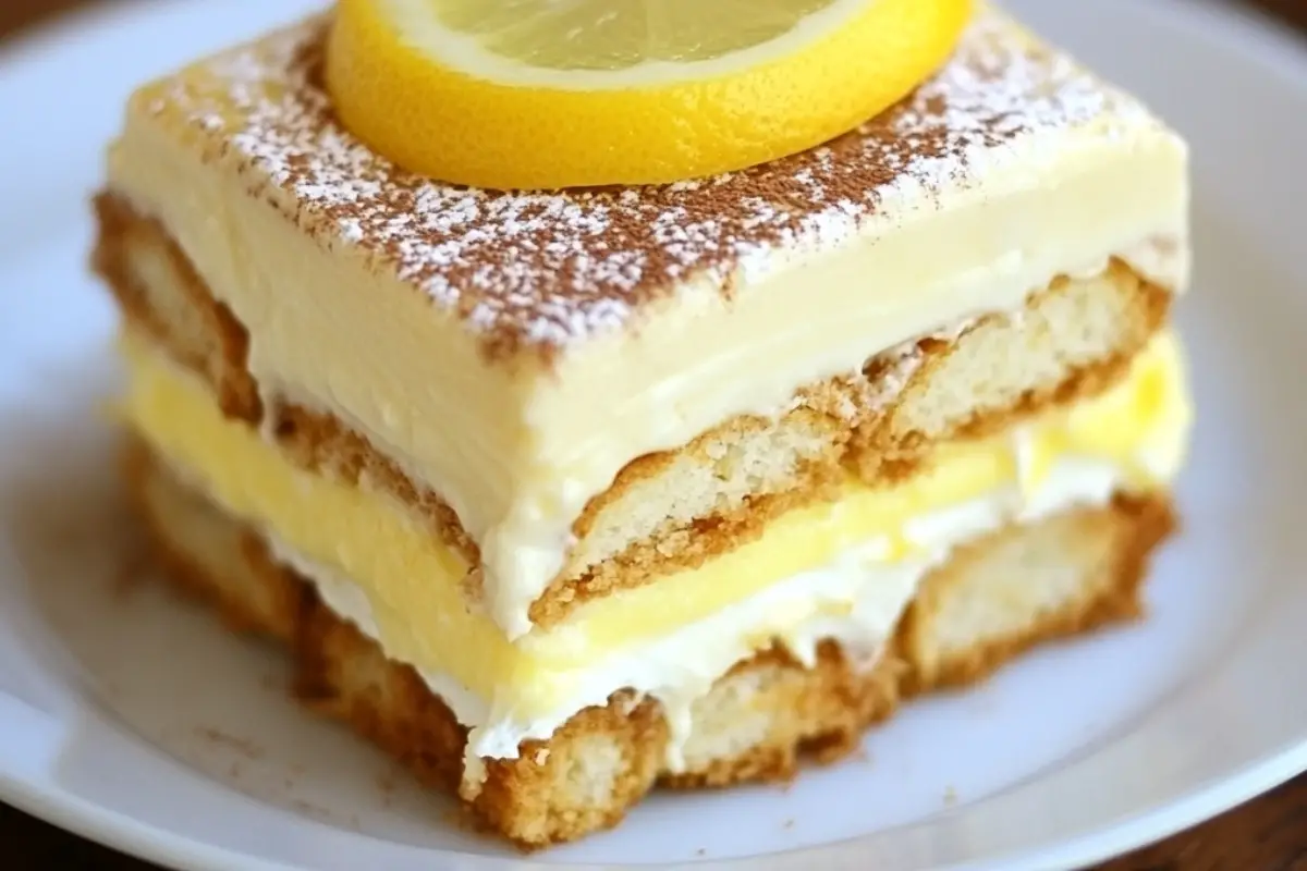 Limoncello Tiramisu