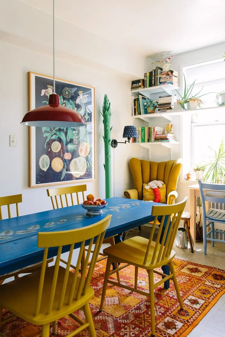 This Colorful Brooklyn Apartment Is Filled With Paper Plants