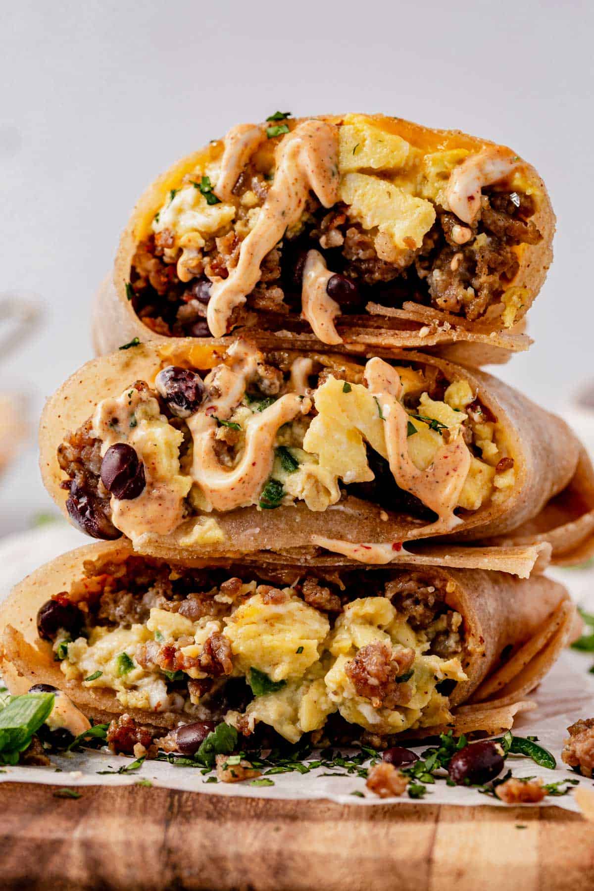 High-Protein Breakfast Burrito